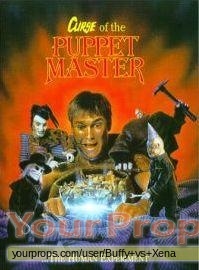 Curse of the Puppet Master original movie prop