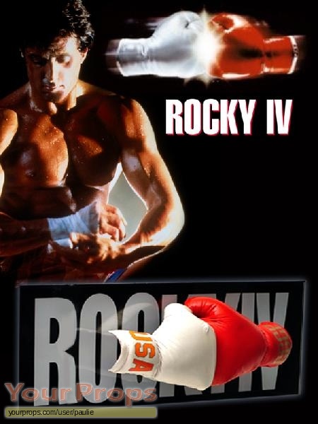 Rocky IV original movie prop