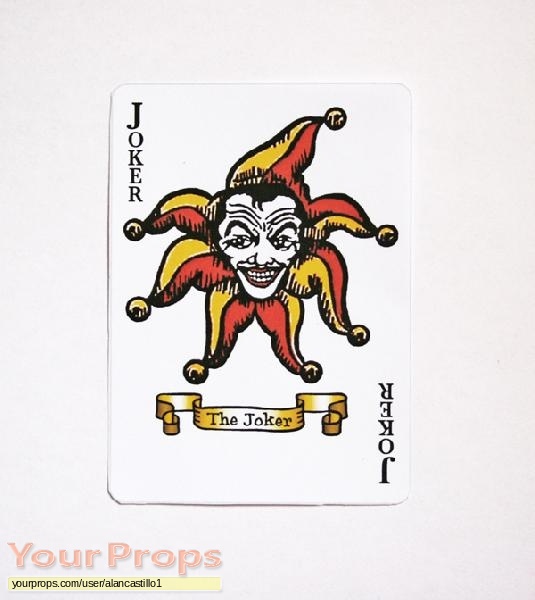 1989 Movie Joker Playing Card Cosplay Prop Version 1.0 