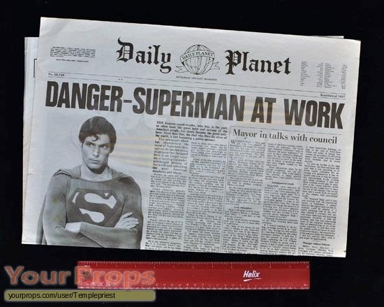 Superman III original production material