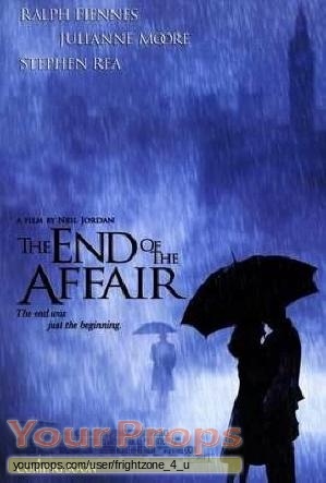 The End Of The Affair original production material