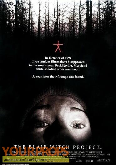 The Blair Witch Project original movie prop