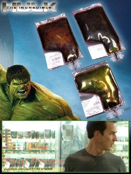 The Incredible Hulk original movie prop