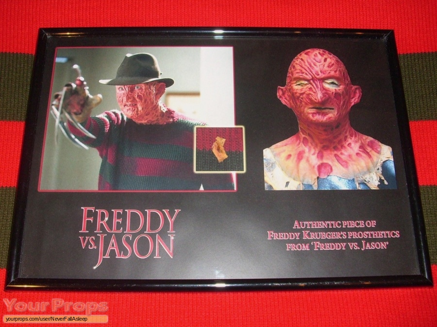 Freddy vs  Jason swatch   fragment make-up   prosthetics