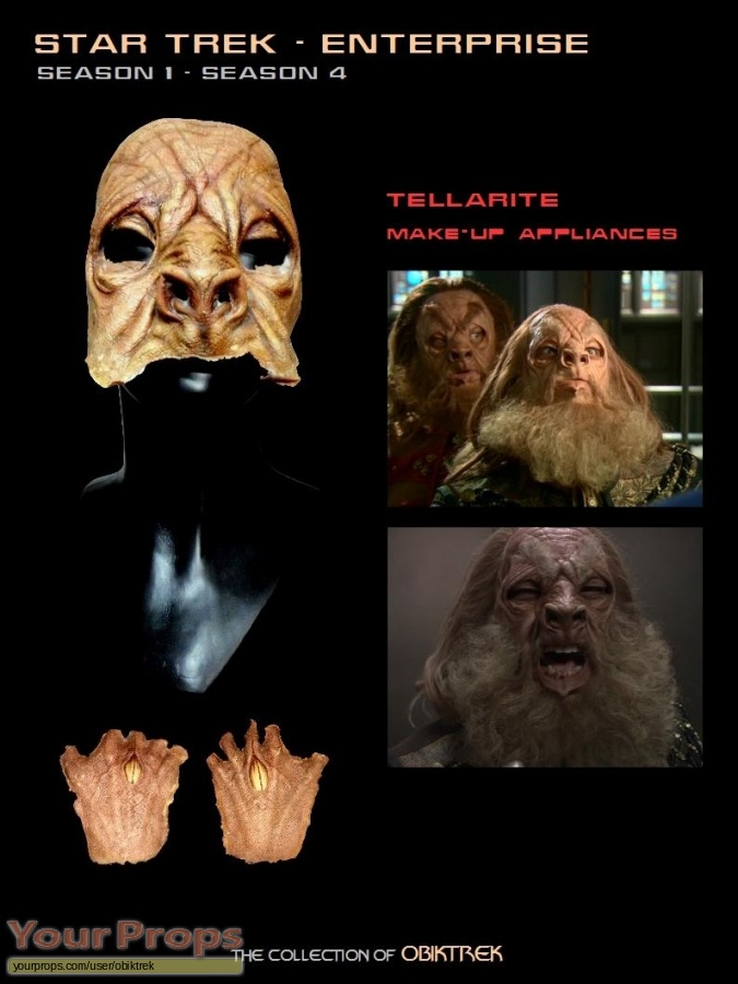 Star Trek  Enterprise original make-up   prosthetics
