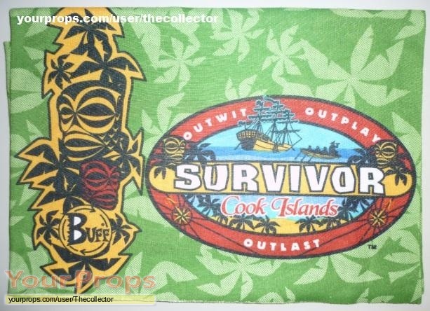 Survivor Cook Islands original movie prop