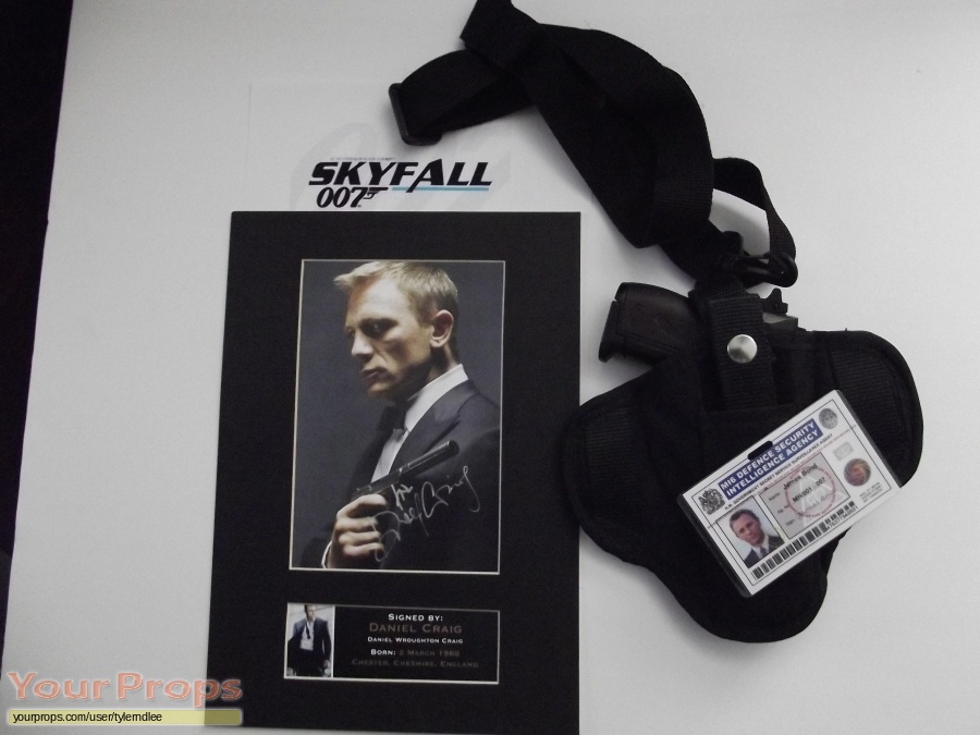 James Bond  Skyfall replica movie prop