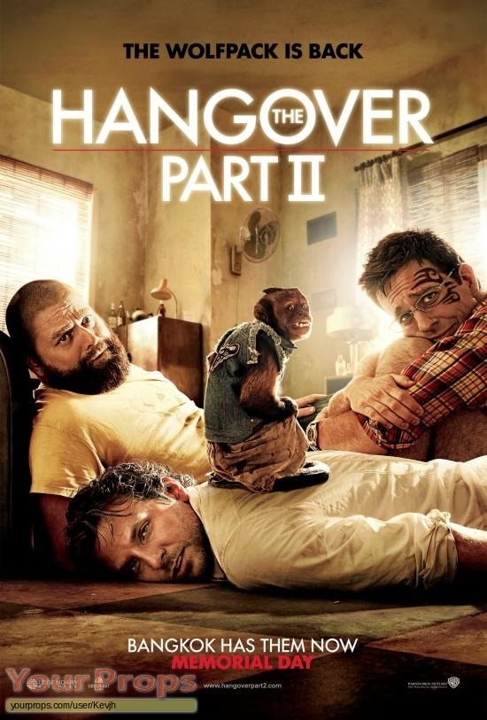 Hangover 2 original movie prop