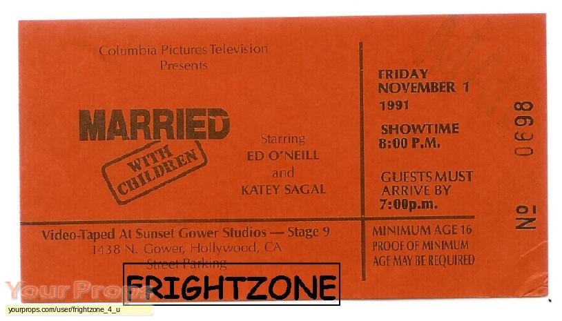 Married With Children original production material