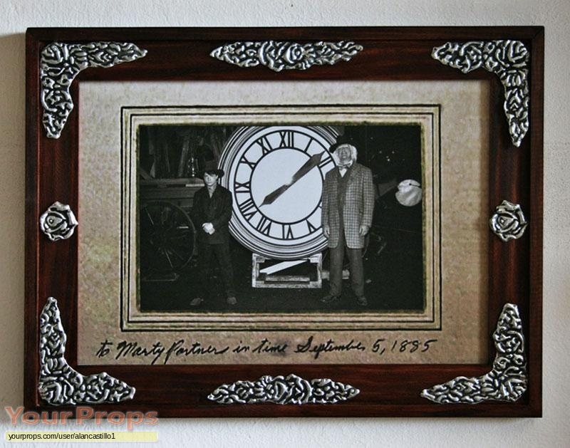 Back To The Future 3 Partners in Time Memento Frame replica movie prop