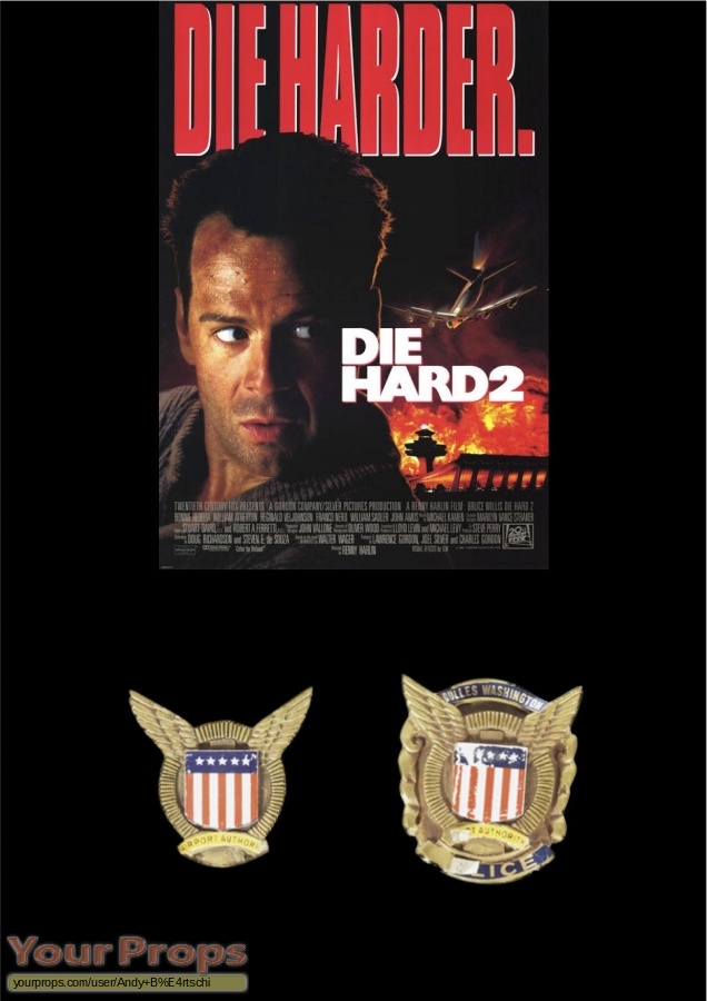 Die Hard 2 original movie costume