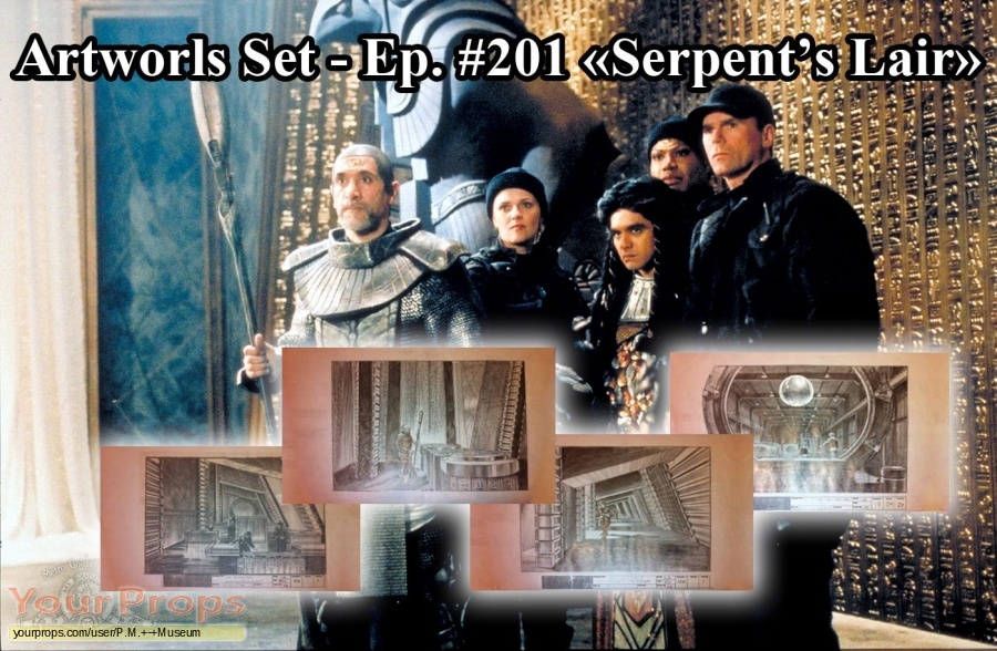 Stargate SG-1 original production artwork