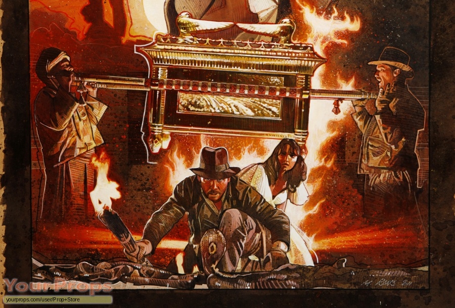 Indiana Jones And The Raiders Of The Lost Ark original production material