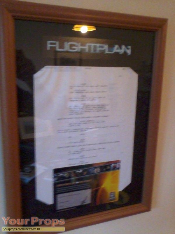 Flightplan original production material
