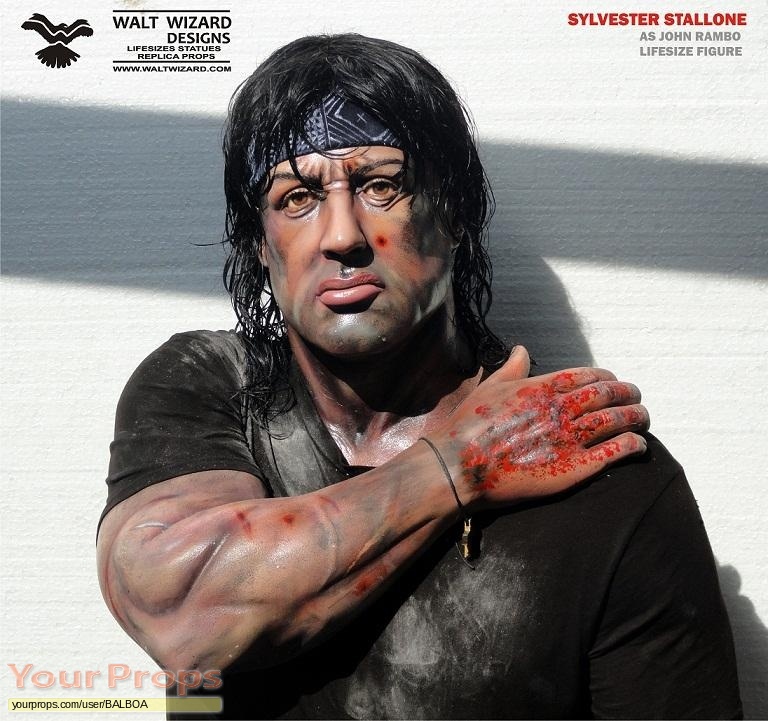 Rambo replica movie prop