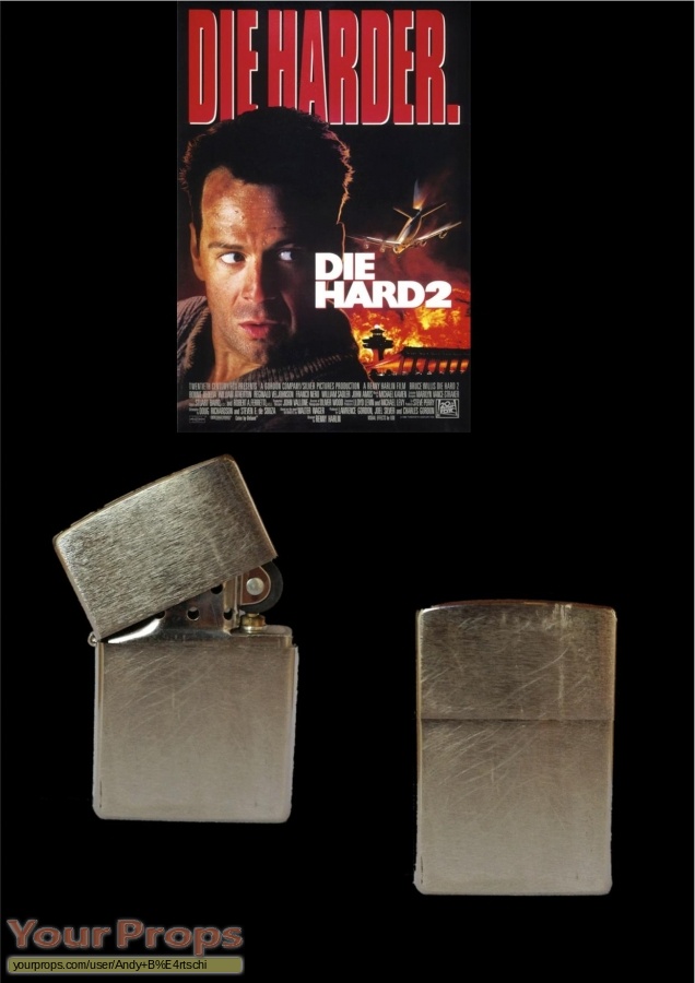 Die Hard 2 original movie prop