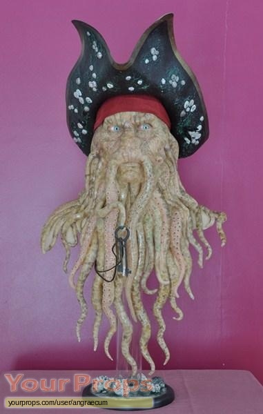 Pirates Of The Caribbean Dead Mans Chest Davy Jones Lifesize Bust Replica Movie Prop