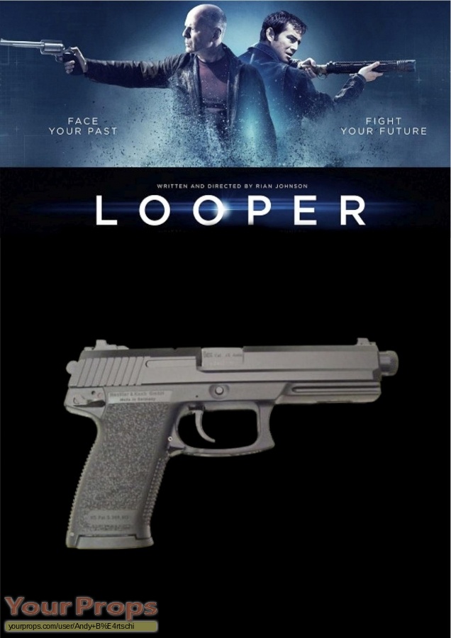 Looper original movie prop weapon