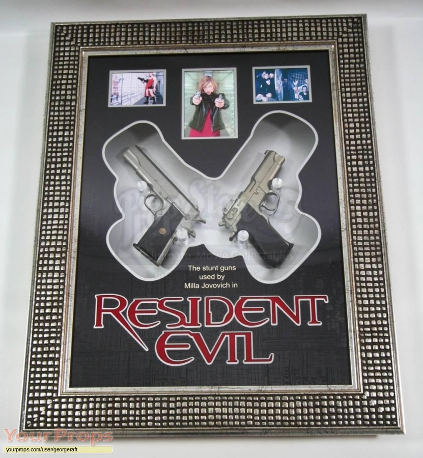 Resident Evil original movie prop weapon
