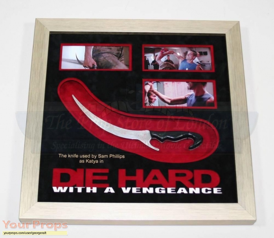 Die Hard  With A Vengeance original movie prop weapon