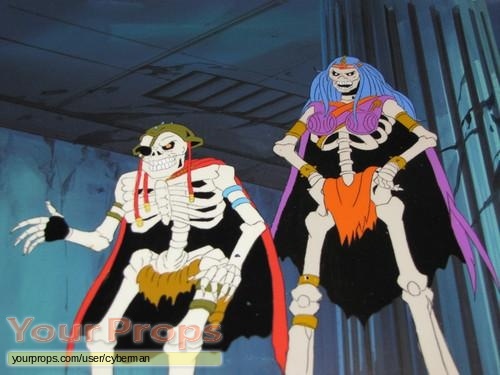 Skeleton Warriors  The Animated Series original production artwork