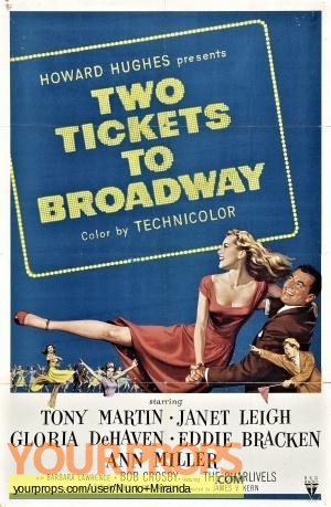 Two Tickets to Broadway original production material