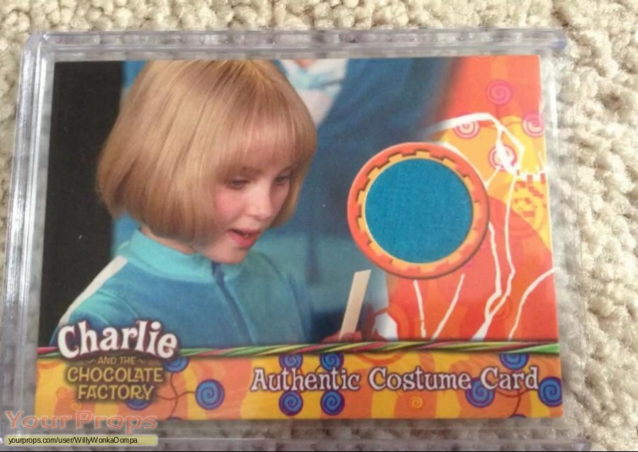 Charlie and the Chocolate Factory swatch   fragment movie costume