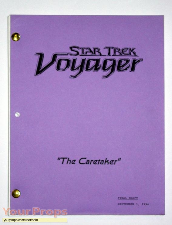 Star Trek  Voyager original production material