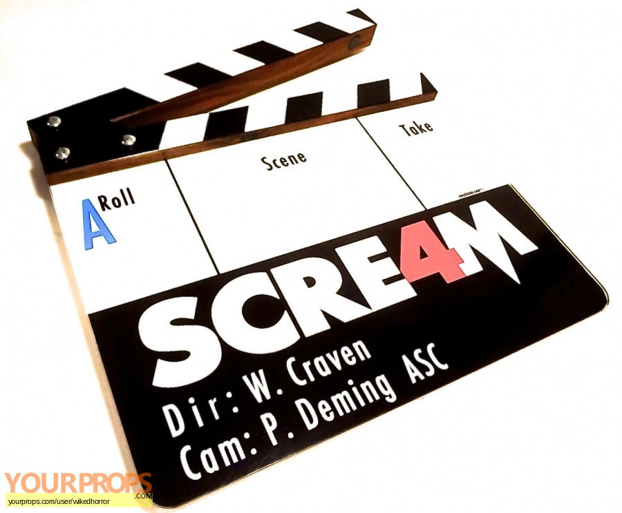 Scream 4   Scre4m original production material