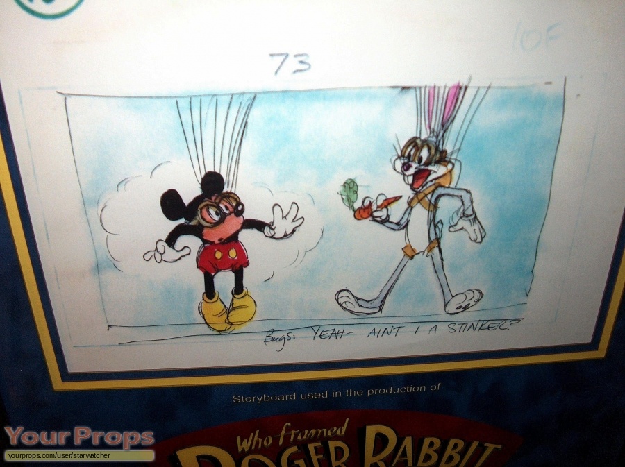 Who Framed Roger Rabbit original production material