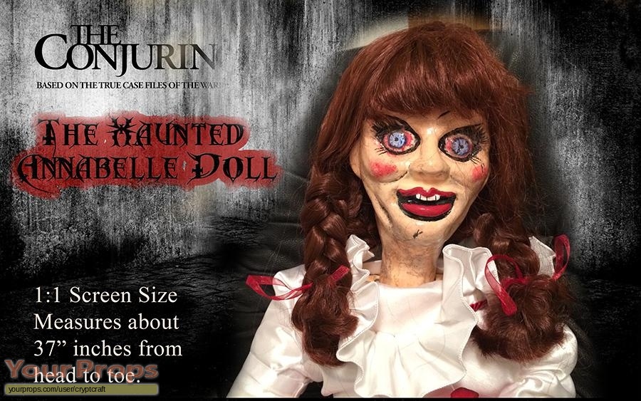 Annabelle made from scratch movie prop