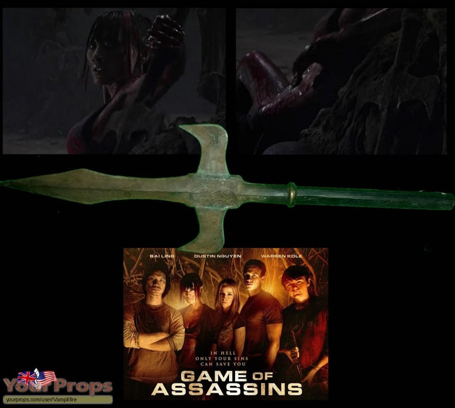Game of Assassins original movie prop