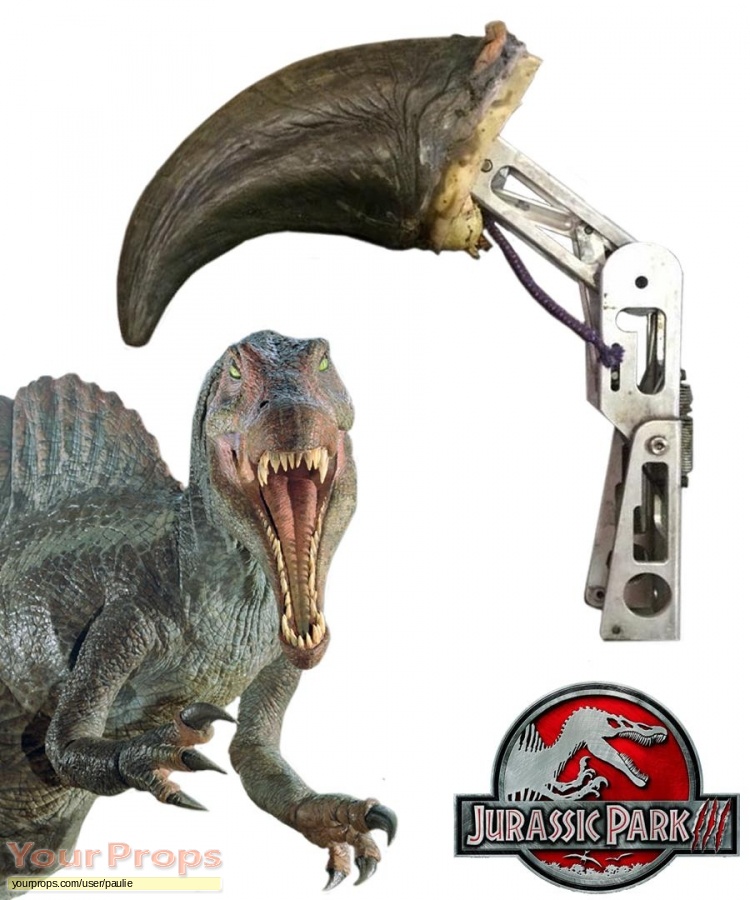 Jurassic Park 3 original movie prop