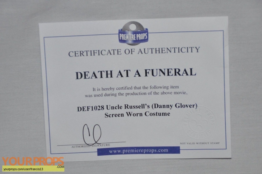 Death at a Funeral original movie costume