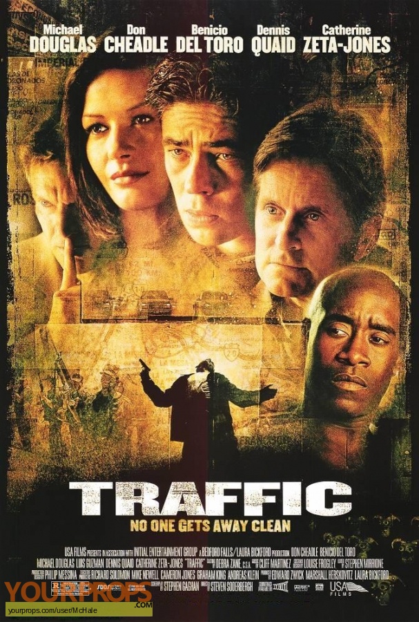 Traffic original movie prop