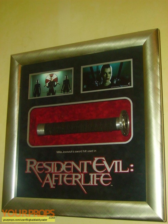 Resident Evil  Afterlife original movie prop