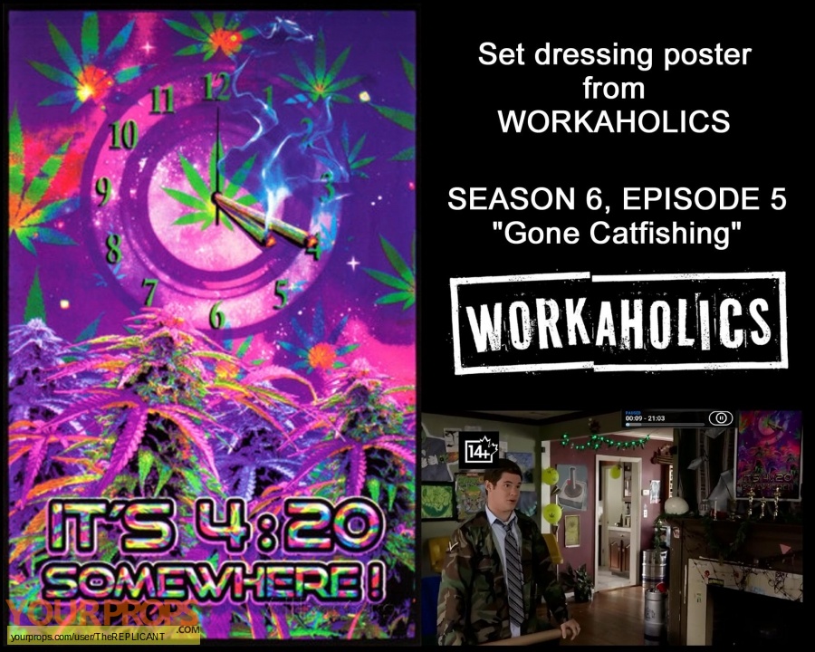 Workaholics original set dressing   pieces