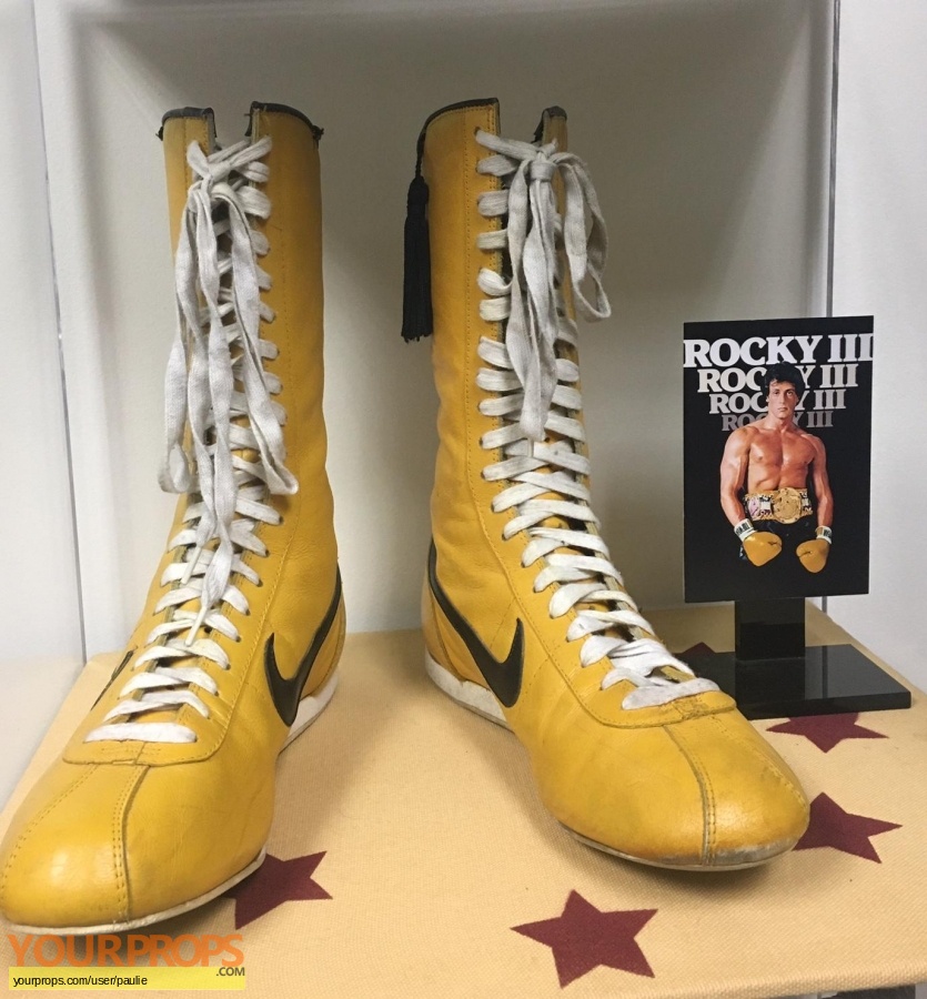 Rocky III original movie prop