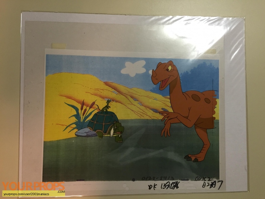 Dink  the Little Dinosaur original production artwork