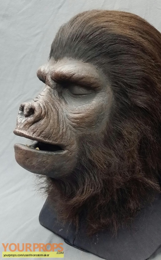 Planet of the Apes made from scratch make-up   prosthetics