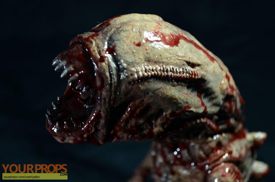 Alien made from scratch movie prop