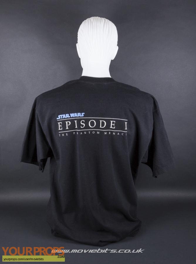 Star Wars  The Phantom Menace original film-crew items