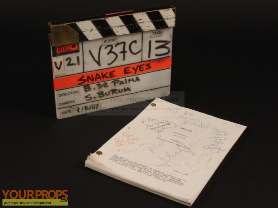 Snake Eyes original production material