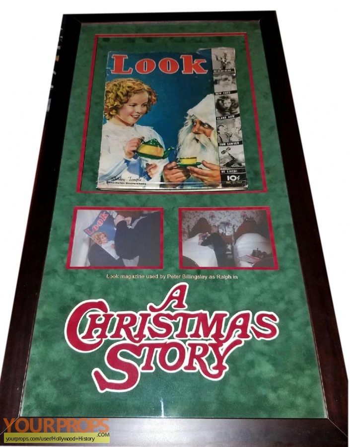 A Christmas Story Mrs. Parker's Look Magazine original movie prop