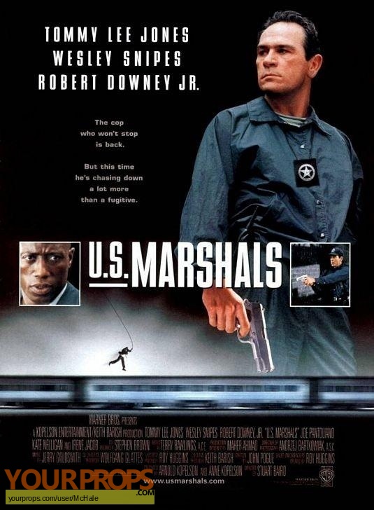 U S  Marshals original movie prop
