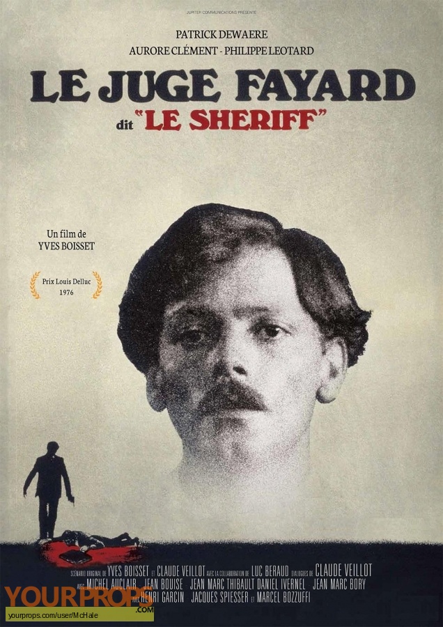 Le Juge Fayard dit Le Sheriff replica movie prop