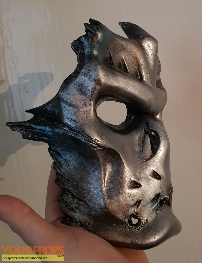 Uber X damaged Jason X inspired mask hock facemask display Vorhees 