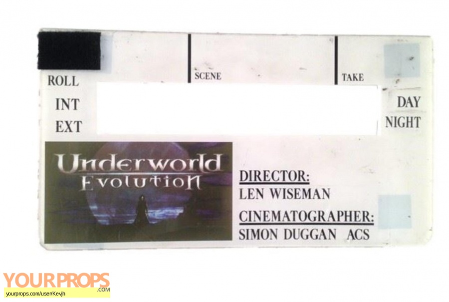 Underworld  Evolution original production material