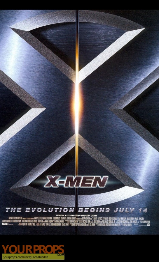 X-Men original film-crew items