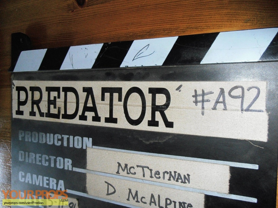 Predator original production material
